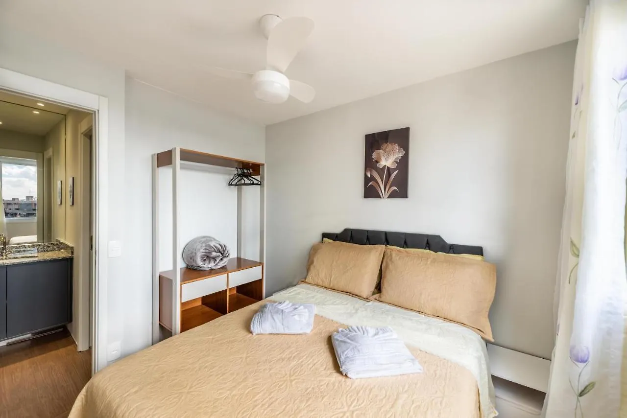 Apart Moderno Prox Ao Metro Bras Sao Paulo Apartment